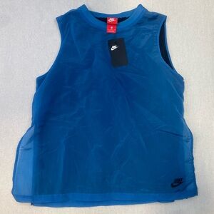 Nike Women’s Sleeveless Sports Tank - Blue